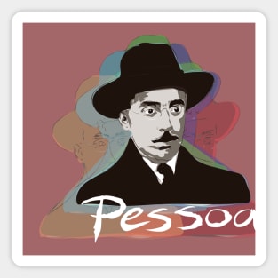 Portrait of Fernando Pessoa Magnet